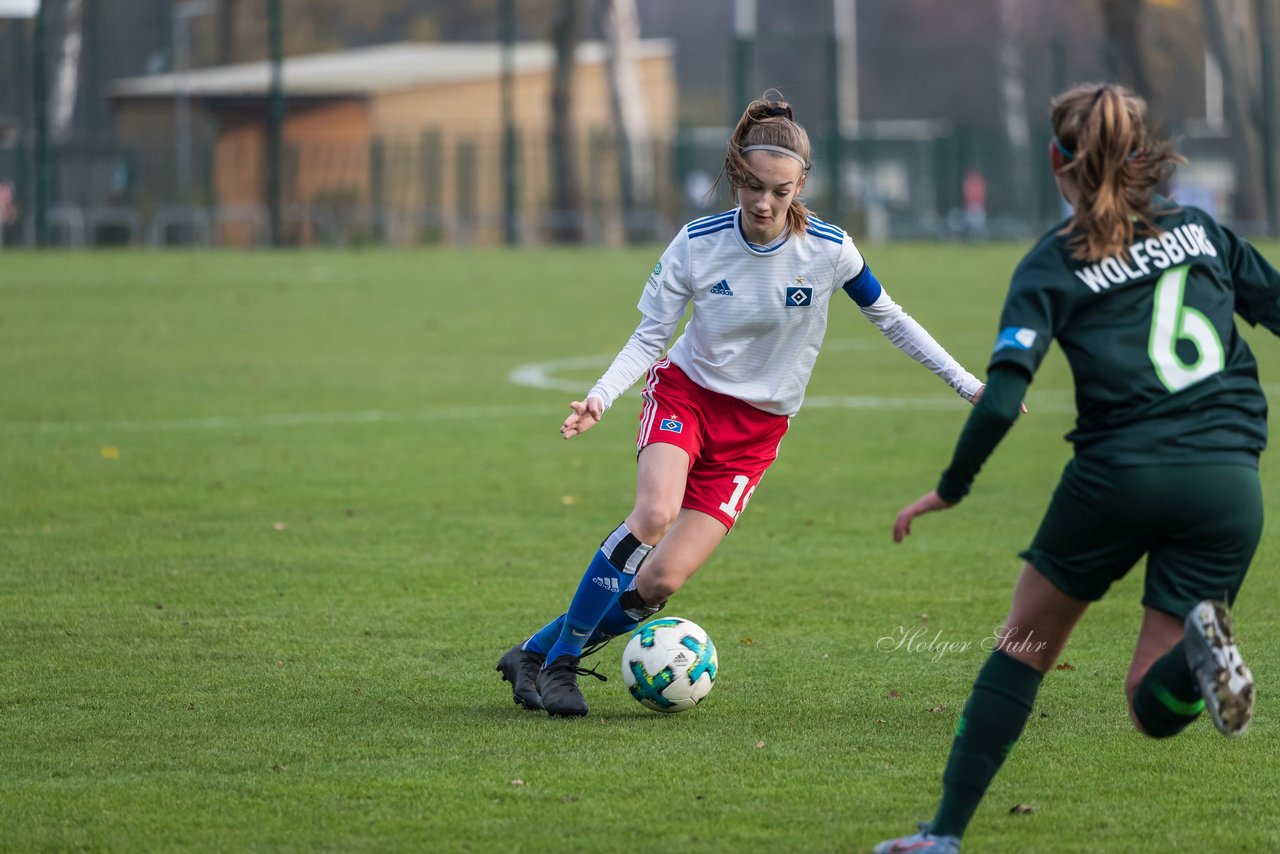 Bild 95 - B-Juniorinnen HSV - VfL Wolfsburg : Ergebnis: 2:1